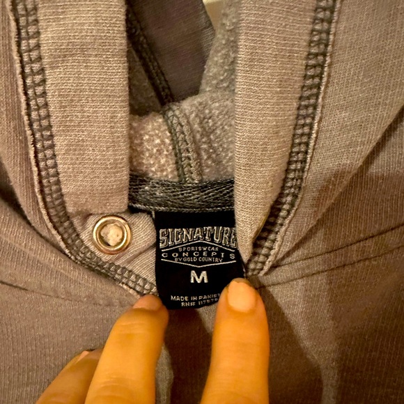 Wisconsin Badgers Vintage Style Distressed Hoodie Men’s Size Medium - Picture 4 of 5